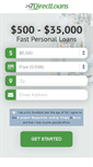 Mobile Screenshot of 247directloans.com